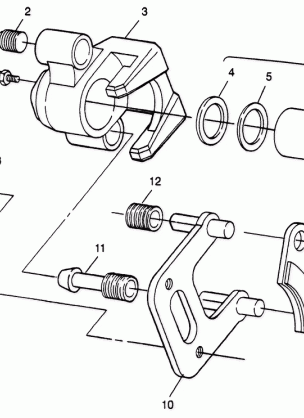 FRONT BRAKE Scrambler 400L W97BC38C (4939893989B006)