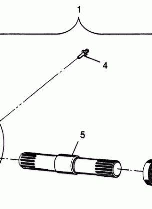 FRONT TIGHTENER Scrambler 400L W97BC38C (4939893989B002)