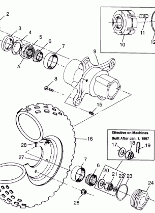 FRONT WHEEL Scrambler 400L W97BC38C (4939893989B005)