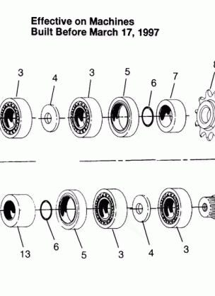 CENTER TIGHTENER Scrambler 400L W97BC38C (4939893989B013)