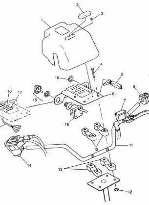 HANDLEBAR (300) XPRESS 300 W97CA28C (4939603960B009)