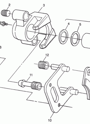 FRONT BRAKE XPRESS 300 W97CA28C and  XPRESS 400L W97CA38C (4939603960C001)