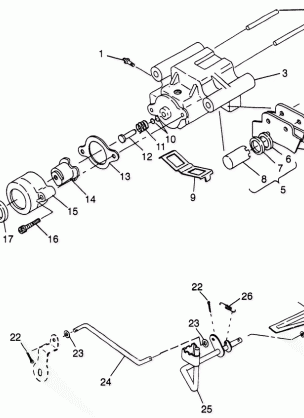 REAR BRAKE XPLORER 400L W97CC38C (4939753975C006)