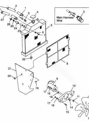 COOLING SYSTEM BIG BOSS 6X6 400L W97AE38A (4940814081A011)