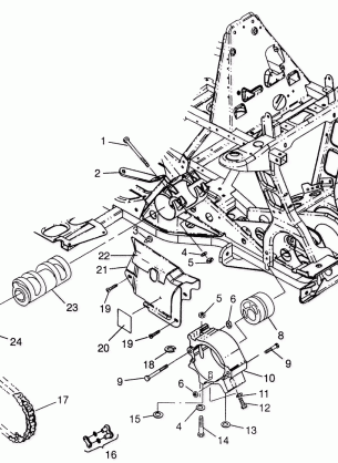 FRONT DRIVE BIG BOSS 6X6 400L W97AE38A (4940814081B003)