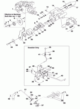 REAR BRAKE - W97CH50A (4939993999C007)