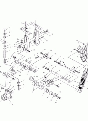 REAR SUSPENSION - W97CH50A (4939993999C005)