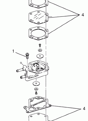 FUEL PUMP Magnum 4X4 W97AC42A Swedish Magnum 4X4 S97AC42E and Norwegian Ma (4940834083D003)