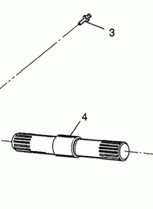 FRONT TIGHTENER Magnum 6X6 W97AE42A and Swedish Magnum 6X6 S97AE42E (4940754075B005)