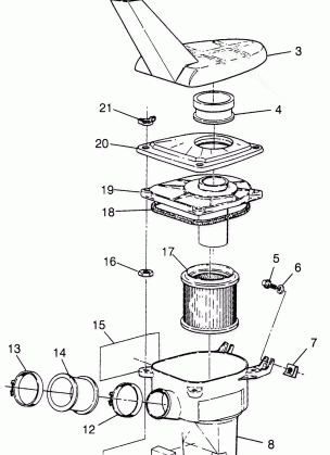 AIR BOX Trail Boss W97AA25C (4940574057A014)