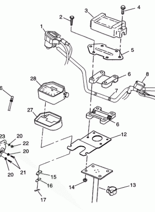 STEERING - HANDLEBAR Magnum 2X4 W97AA42A (4940704070B005)