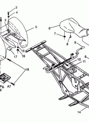 REAR CAB 6X6 400L W968740 and 6X6 400L Norwegian N968740 (4935963596A006)