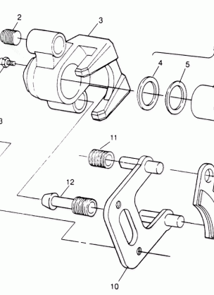 FRONT BRAKE - W968540 (4935863586B007)