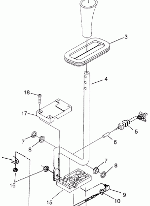 GEAR SELECTOR - W968540 (4935863586C011)