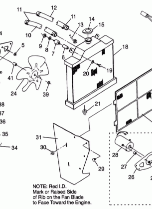 COOLING SYSTEM Magnum 6X6 W968744 and Swedish Magnum 6X6 S968744 (4936073607A011)