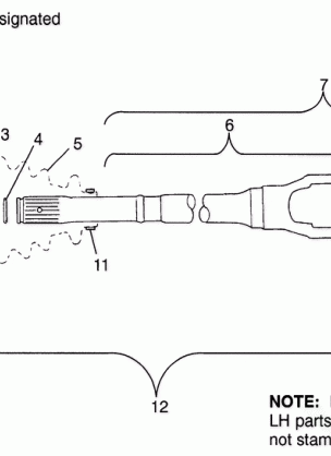 CV JOINT - NEAPCO Magnum 4X4 W968144 and Swedish Magnum 4X4 S968144 (4936053605B013)