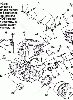 ENGINE MOUNTING Magnum 4X4 W968144 and Swedish Magnum 4X4 S968144 (4936053605A008)