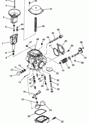 CARBURETOR Magnum 4X4 W968144 and Swedish Magnum 4X4 S968144 (4936053605D006)