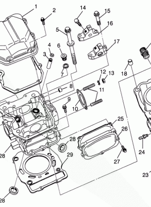 CYLINDER SPORTSMAN 500 W969244 and SWEDISH SPORTSMAN 500 S969244 (4936093609D003)