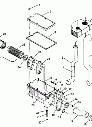 AIR BOX SPORTSMAN 500 W969244 (4936093609B001)