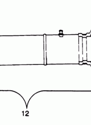 REAR DRIVE SHAFT SPORTSMAN 500 W969244 and SWEDISH SPORTSMAN 500 S969244 (4936093609B003)