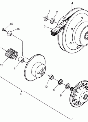 DRIVEN CLUTCH - W968540 (4935863586C002)