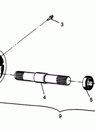 FRONT TIGHTENER Sportsman 4x4 W968040 (4935943594B004)