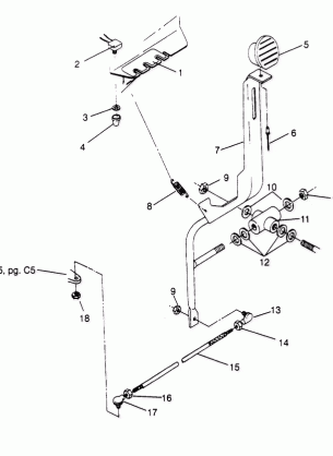 SHIFT LINKAGE ASSEMBLY Trail Boss W958527 (4930323032C001)