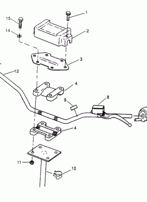 STEERING - HANDLEBAR  Trail Boss W958527 (4930323032B004)