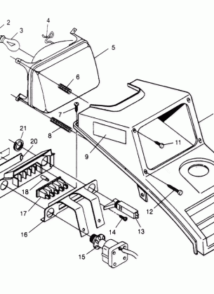 HEADLIGHT ASSEMBLY  Trail Boss W958527 (4930323032A013)