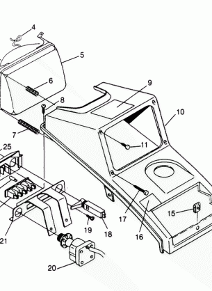 HEADLIGHT ASSEMBLY Sport 400L W958540 (4930133013A014)