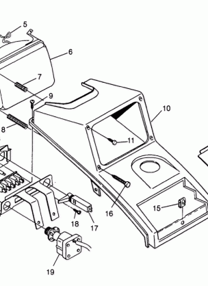 HEADLIGHT ASSEMBLY 6x6 400L - U.S. W958740 SWEDISH S958740 and NORWEGIAN N (4930273027B002)