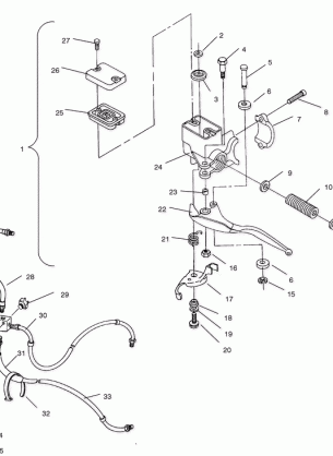 CONTROLS - MASTER CYLINDER / BRAKE LINE - W958144 (4926862686b012)