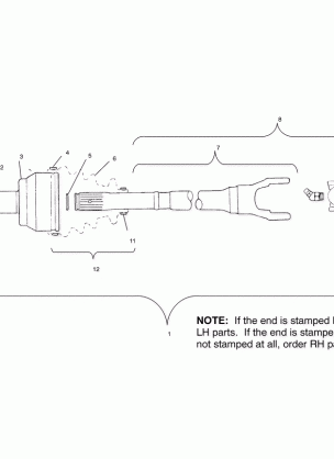 CV JOINT - BTB PARTS - W958144 (4926862686b005)