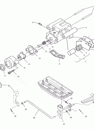 REAR BRAKE ASSEMBLY - W958144 (4926862686c007)