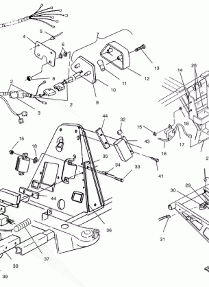 ELECTRICAL / TAILLIGHT ASSEMBLY - W958144 (4926862686c013)