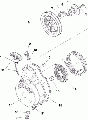 RECOIL STARTER - W958144 (4926862686d011)