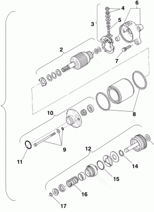 STARTING MOTOR - W958144 (4926862686d012)