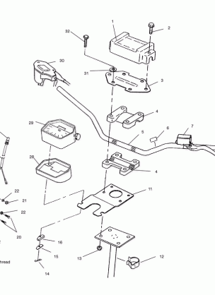 STEERING - HANDLEBAR - W958144 (4926862686b009)