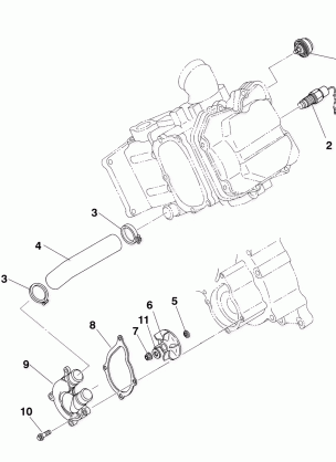 WATER PUMP - W958144 (4926862686d005)