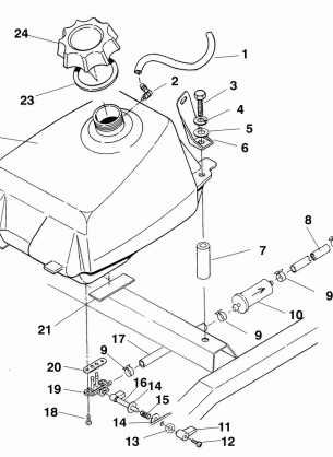 FUEL TANK ASSEMBLY - W958144 (4926862686a012)