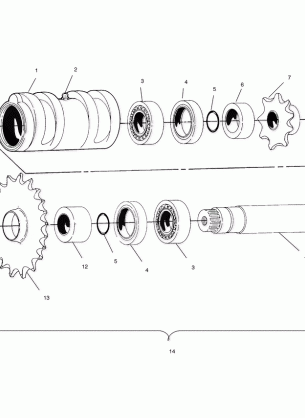 CENTER TIGHTENER ASSEMBLY - W958144 (4926862686c001)