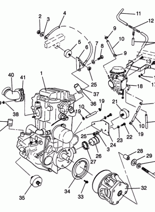 ENGINE MOUNTING Magnum 2x4 W957544 (4926852685A009)