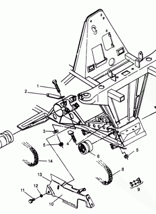 FRONT DRIVE ASSEMBLY 4x4 300 W958130 (4930183018B002)