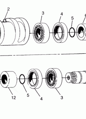 CENTER TIGHTENER ASSEMBLY SWEDISH 4x4 400L S948140 (4926912691B014)