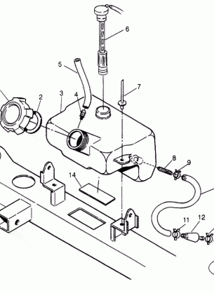 OIL TANK ASSEMBLY - W948130 (4926762676A012)