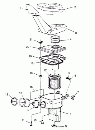 AIR BOX ASSEMBLY - W948130 (4926762676A014)