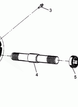 FRONT TIGHTENER ASSEMBLY 4x4 300 W948130 (4926762676B002)