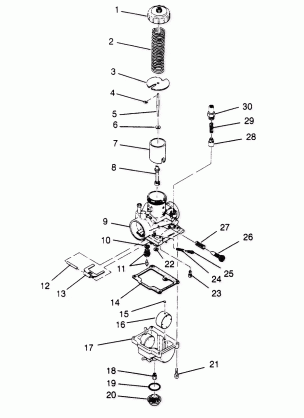 CARBURETOR 4x4 300 W948130 (4926762676D004)