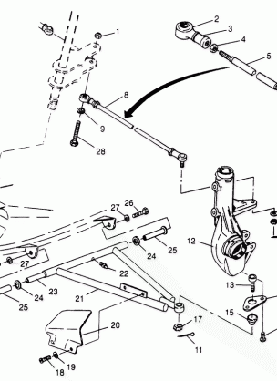 A-ARM / STRUT MOUNTING  4X4 400L W948140 (4926772677B009)